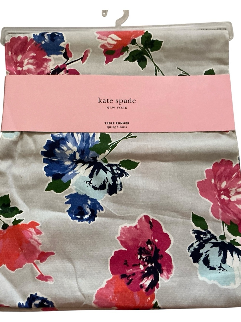 Kate spade table runner 15x90” spring blossom floral